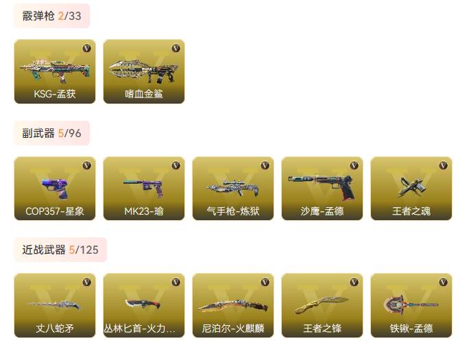 CFMSW363184枪战王者账号详情图28 CFMSW363184枪战王者账号详情图28