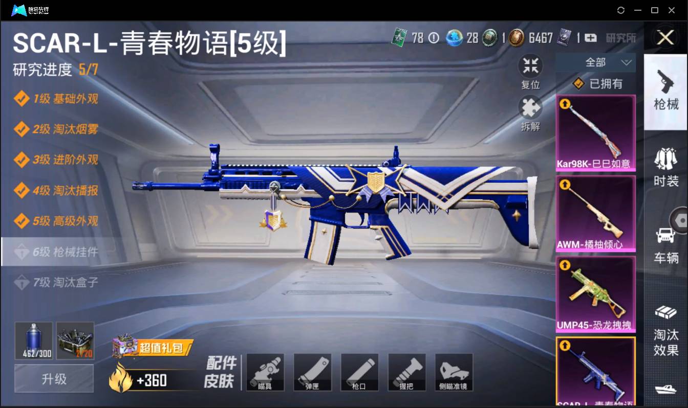 HPSW3399313和平精英账号详情图17 HPSW3399313和平精英账号详情图17