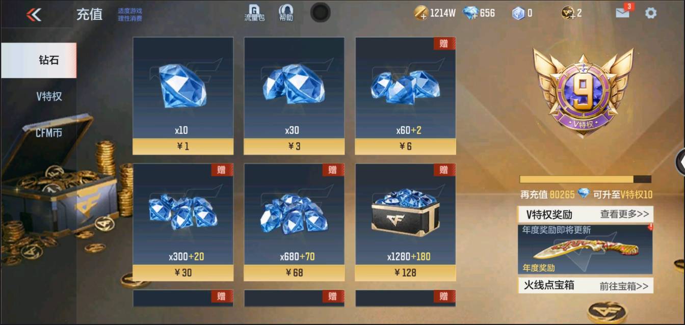 CFMSW368325枪战王者账号详情图2