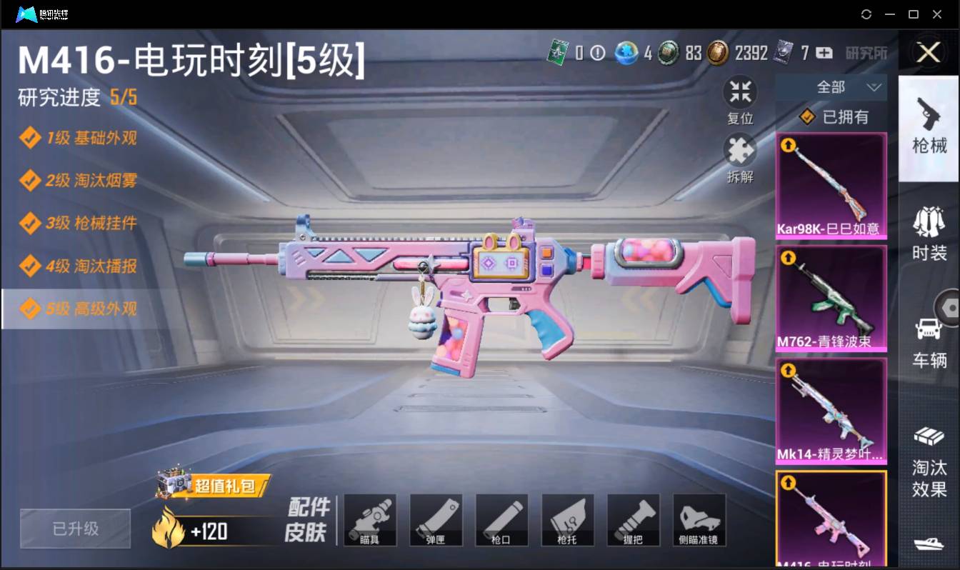 HPSW3430377和平精英账号详情图13 HPSW3430377和平精英账号详情图13