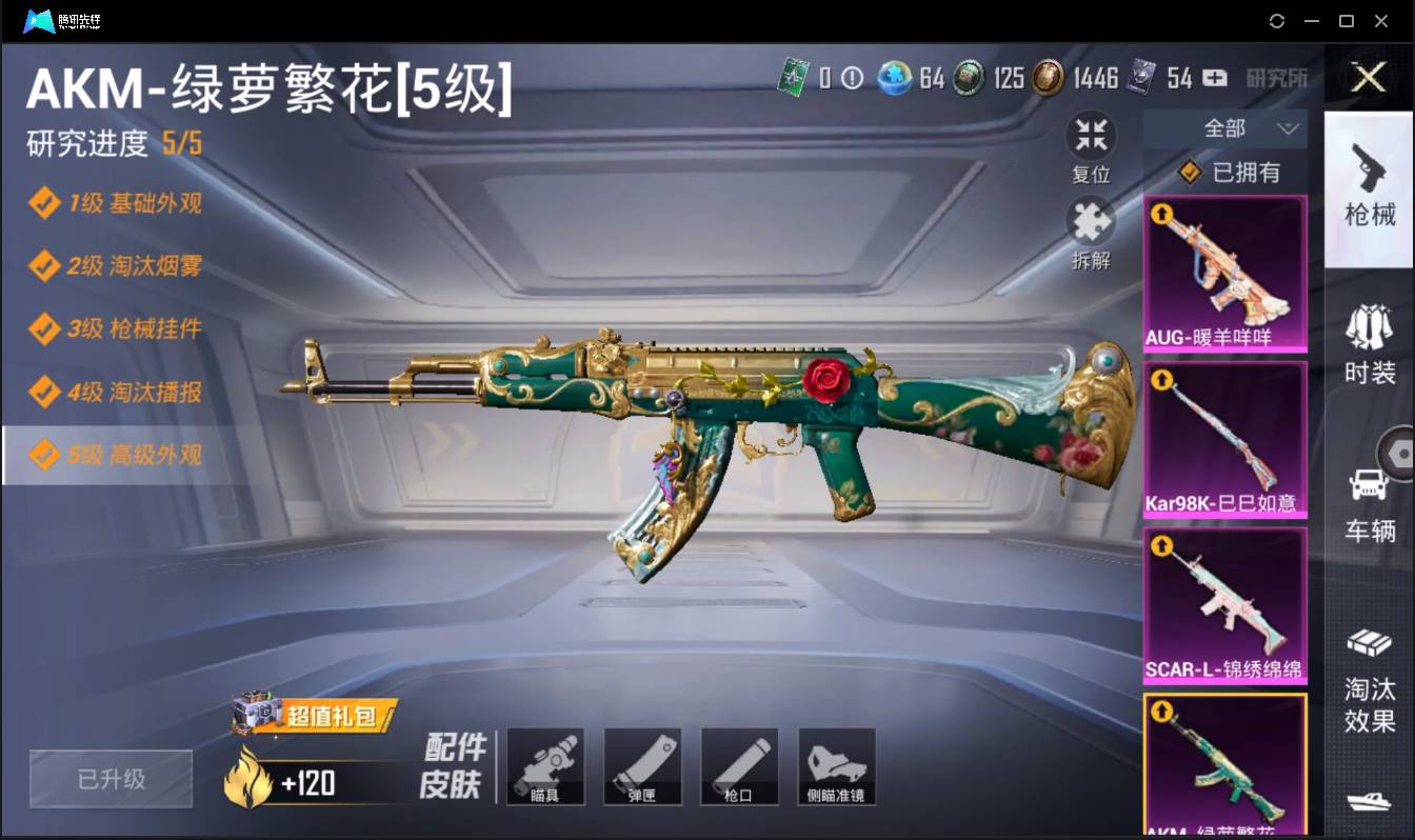 HPSW3442461和平精英账号详情图10