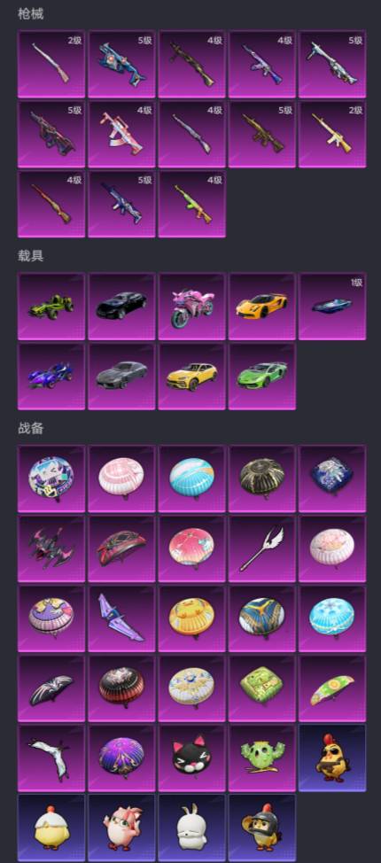 HPSW3448088和平精英账号详情图4