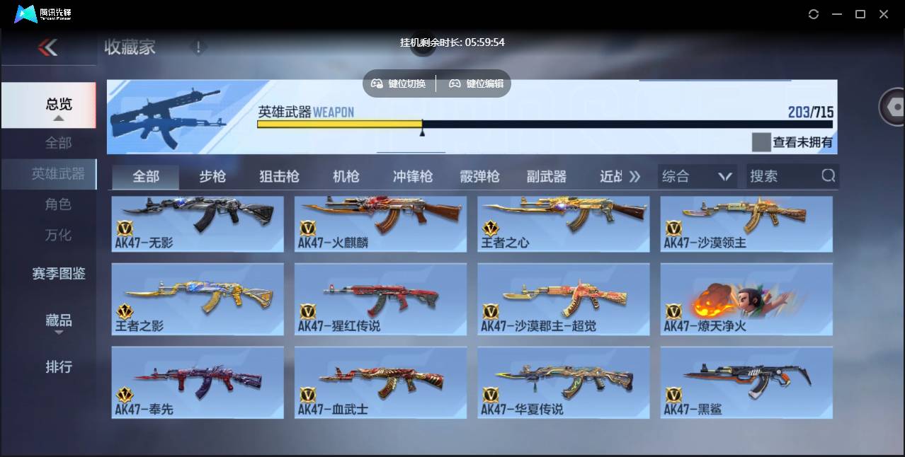 CFMSW43303枪战王者账号详情图5