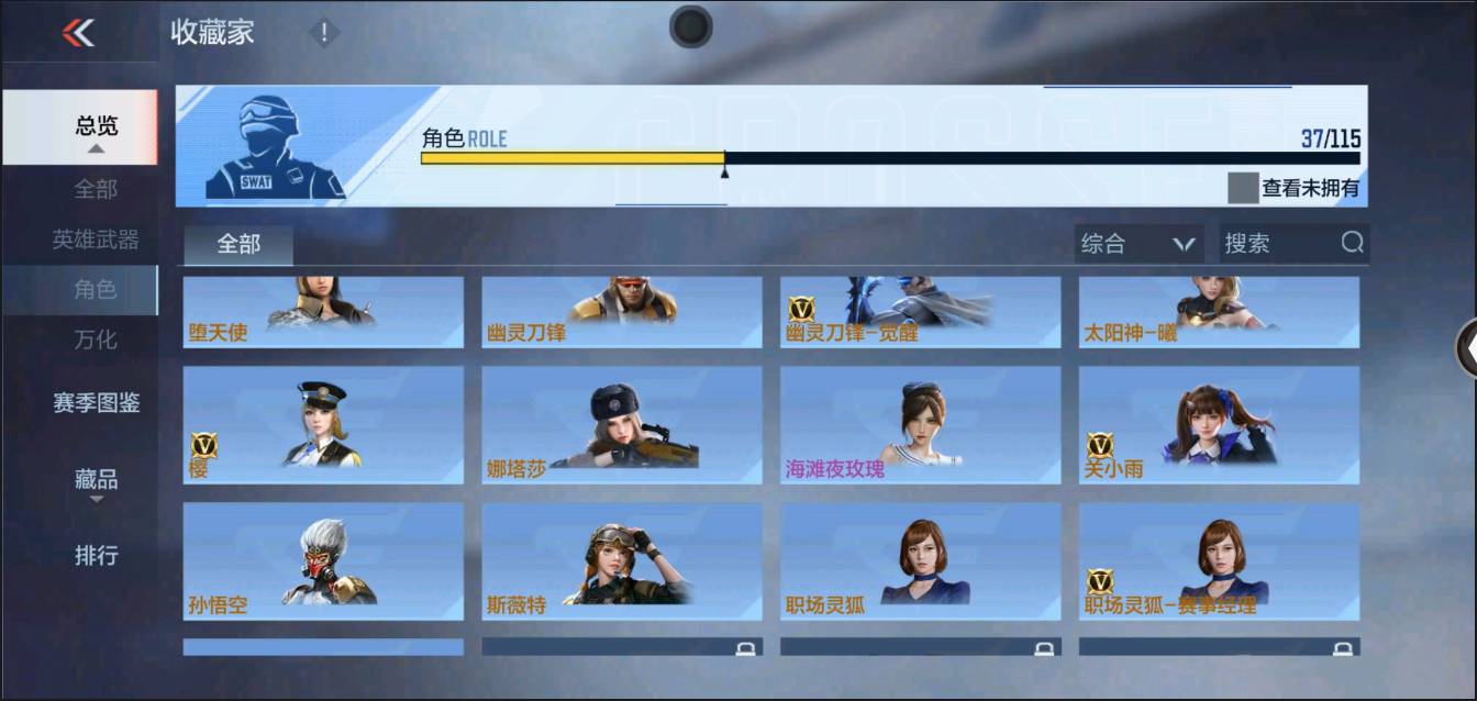 CFMSW43346枪战王者账号详情图15