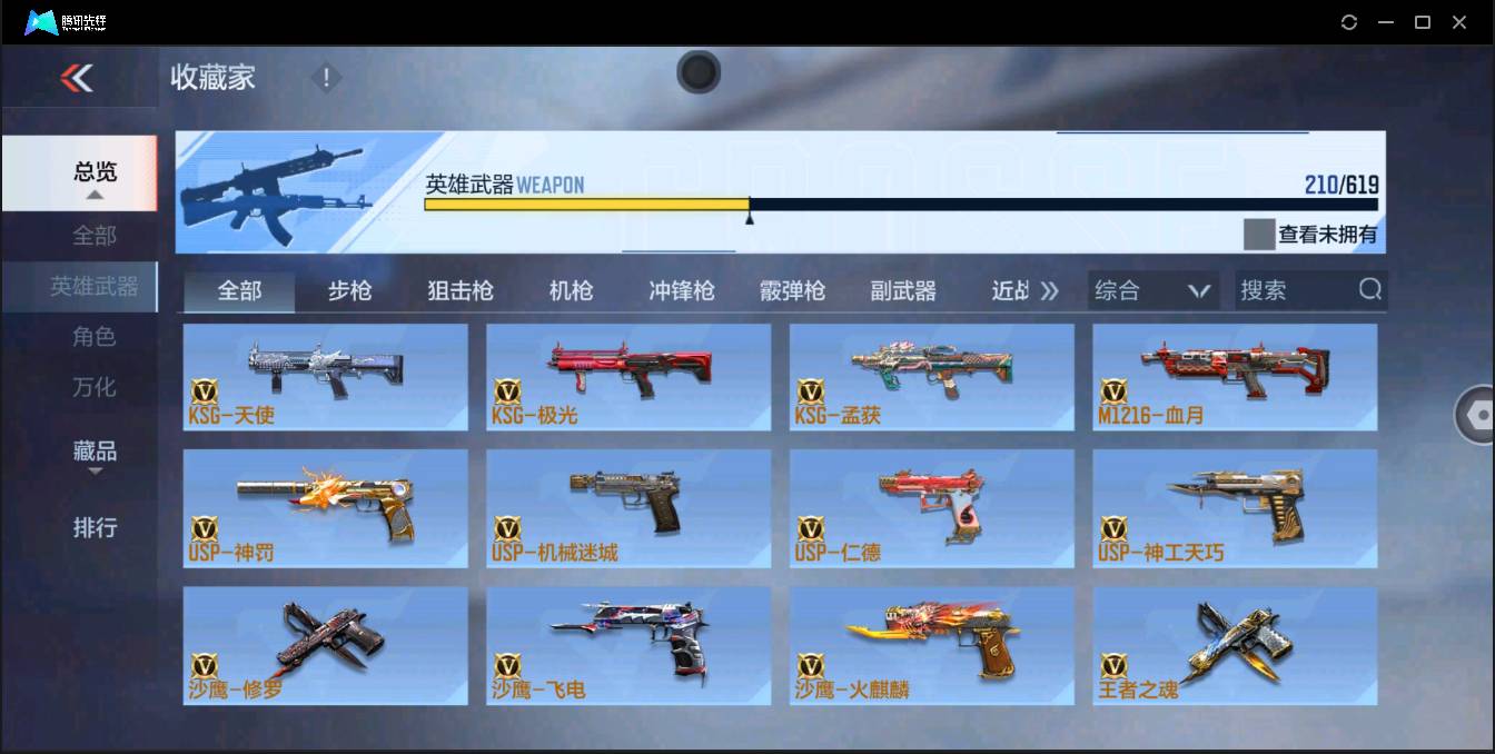 CFMSW43360枪战王者账号详情图16
