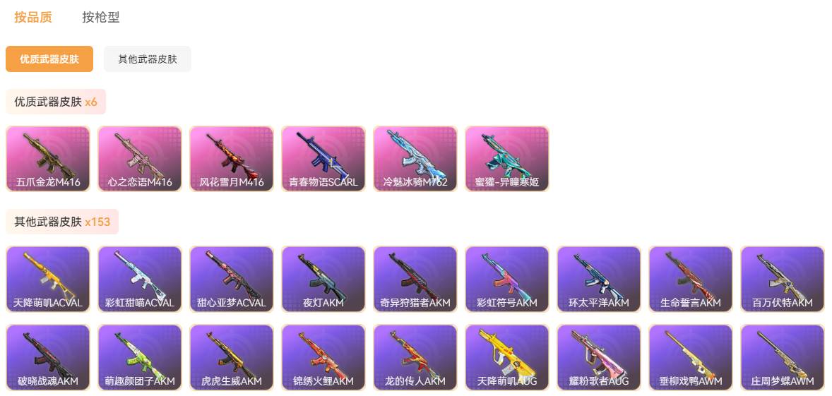 HPSW428637和平精英账号详情图5