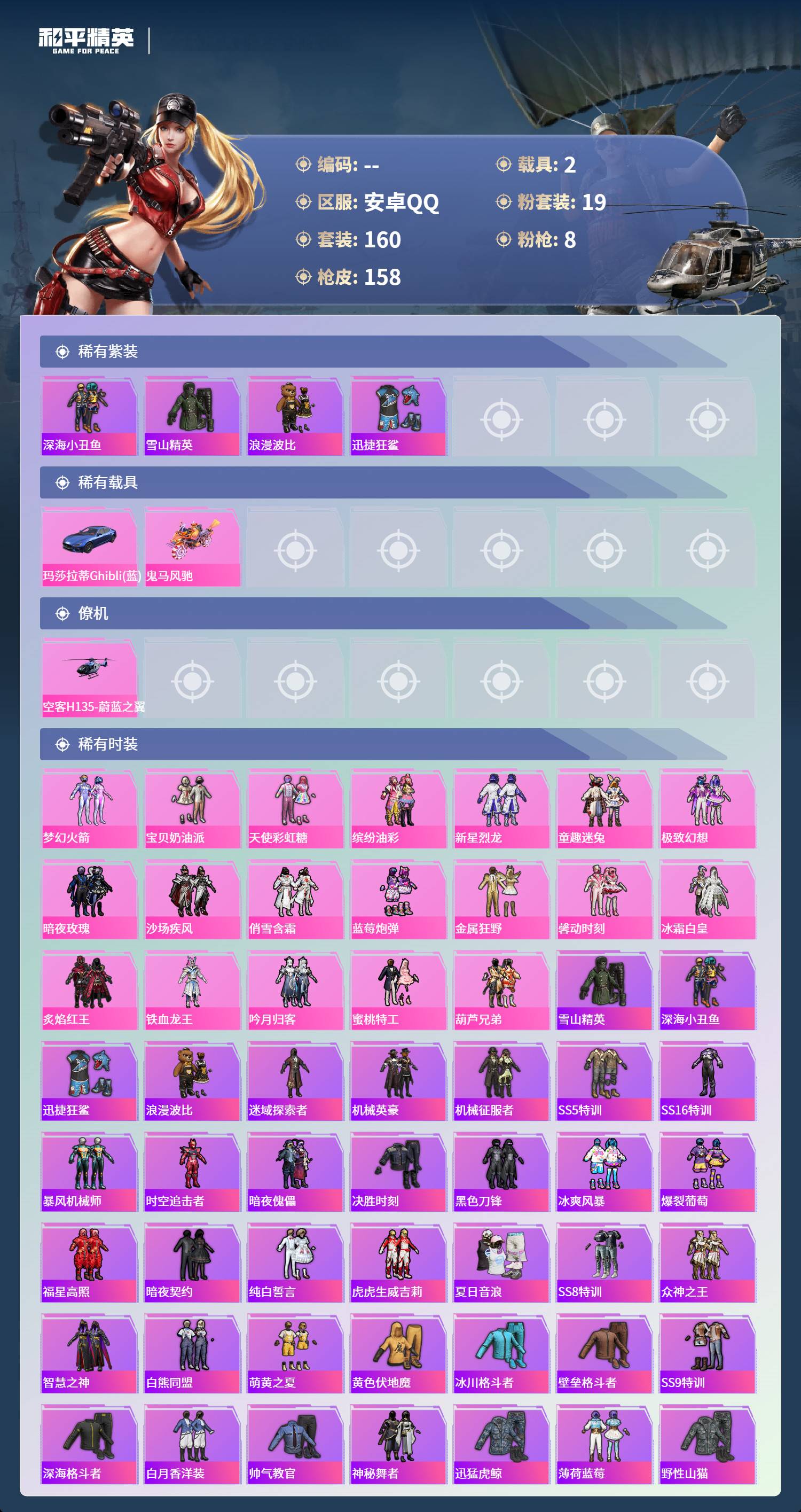 HPSW437432和平精英账号详情图2