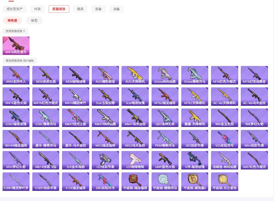 HPSW469735和平精英账号详情图2