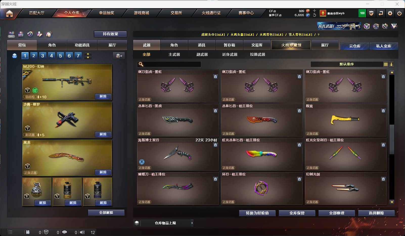 CFSW329480穿越火线账号详情图28 CFSW329480穿越火线账号详情图28