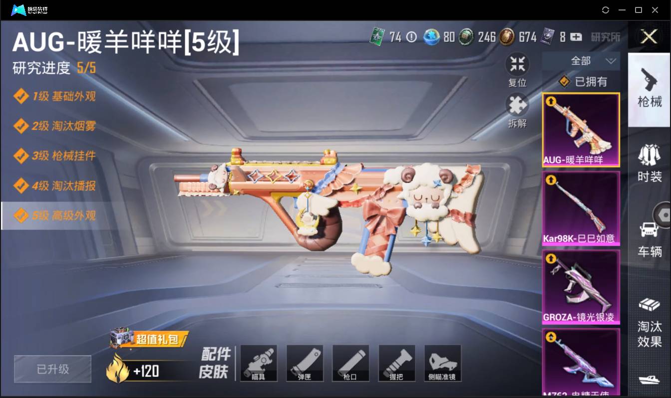 HPSW3328934和平精英账号详情图9 HPSW3328934和平精英账号详情图9