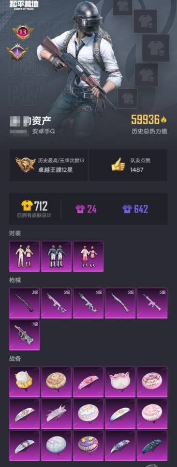 HPSW3328917和平精英账号详情图3