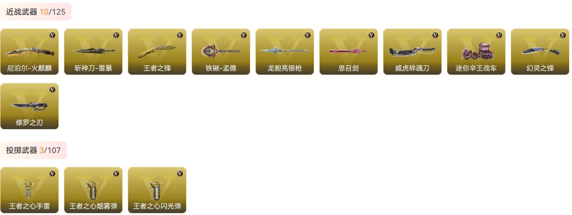 CFMSW359351枪战王者账号详情图3 CFMSW359351枪战王者账号详情图3